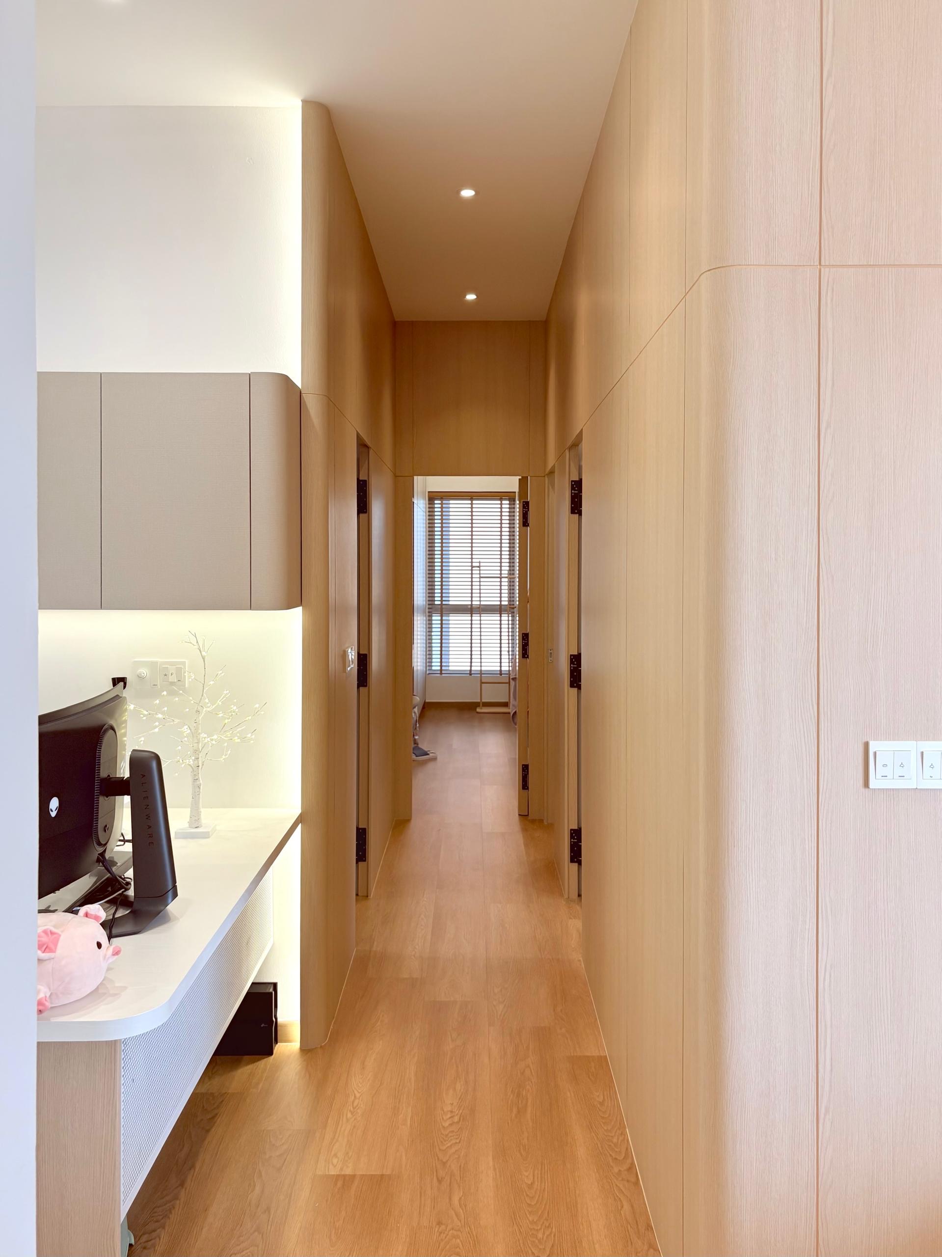 Completed corridor renovation by KLEE Resources